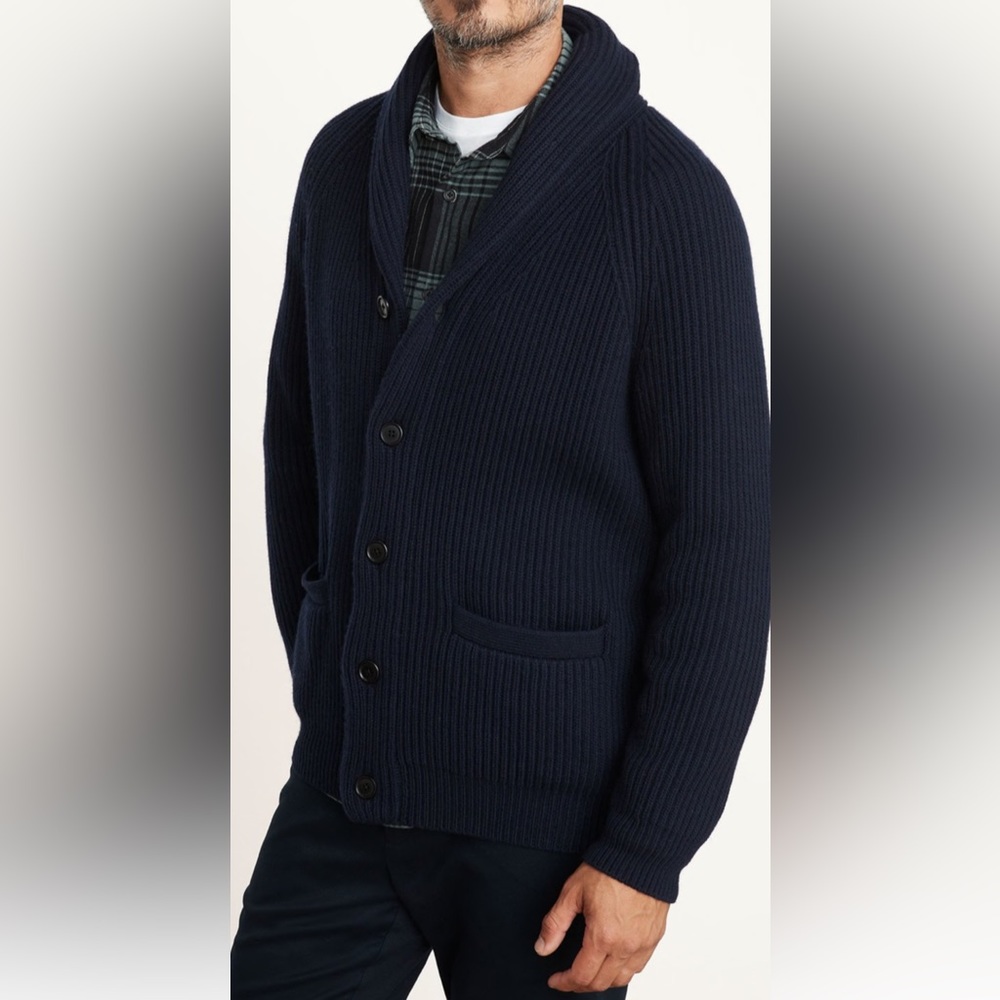 Vince heirloom ribbed cardigan